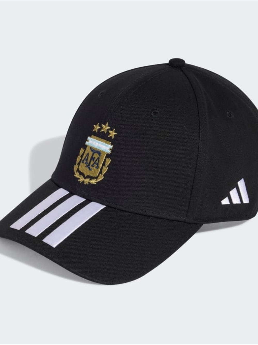 NEW Adidas Argentina Soccer Team Men’s Messi Cap Hat Adjustable Black One Size